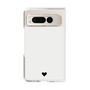 Clear Case［ Original - Favorite Color Heart - White ］