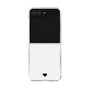 Clear Case［ Original - Favorite Color Heart - White ］