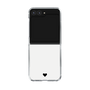 Clear Case［ Original - Favorite Color Heart - White ］