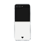 Clear Case［ Original - Favorite Color Heart - White ］