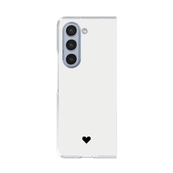 Clear Case［ Original - Favorite Color Heart - White ］