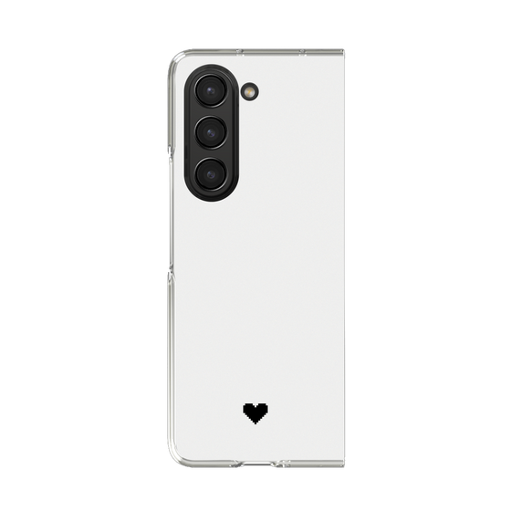 Clear Case［ Original - Favorite Color Heart - White ］