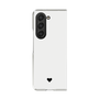 Clear Case［ Original - Favorite Color Heart - White ］