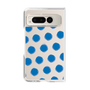 Clear Case［ Original - Favorite Color Polka Dots - Blue ］