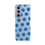 Clear Case［ Original - Favorite Color Polka Dots - Blue ］