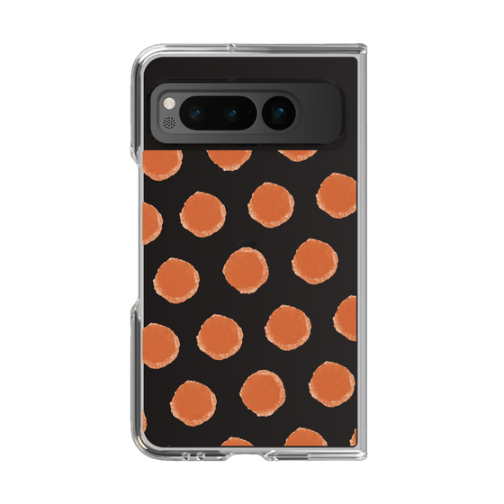 Clear Case［ Original - Favorite Color Polka Dots - Red ］
