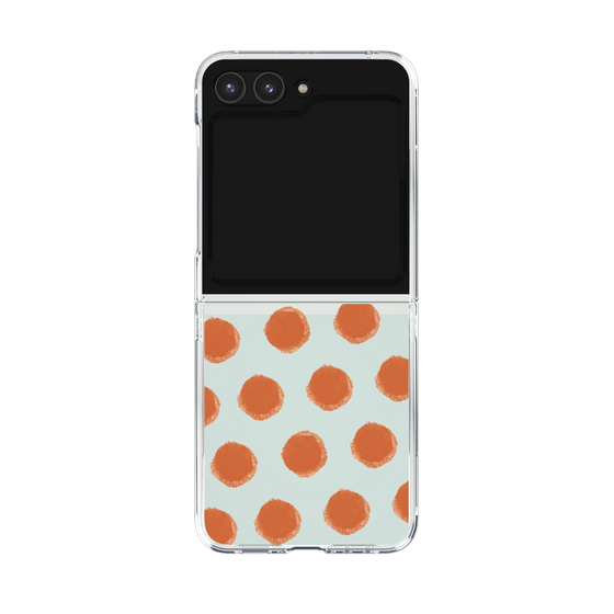 Clear Case［ Original - Favorite Color Polka Dots - Red ］
