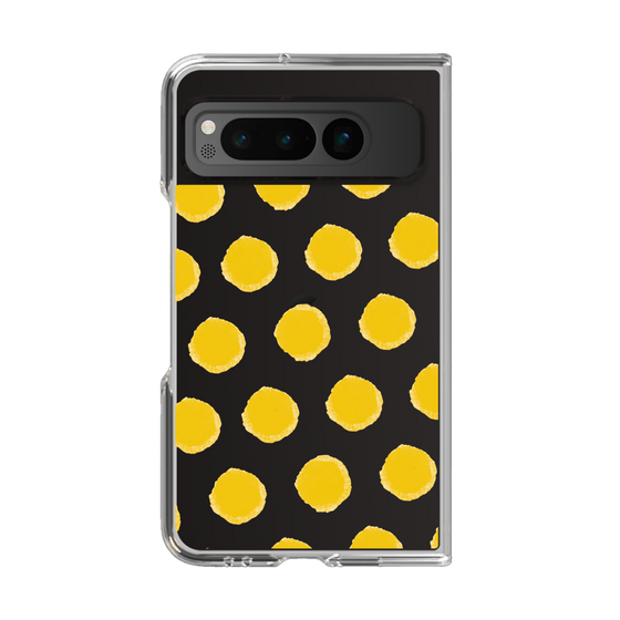 Clear Case［ Original - Favorite Color Polka Dots - Yellow ］