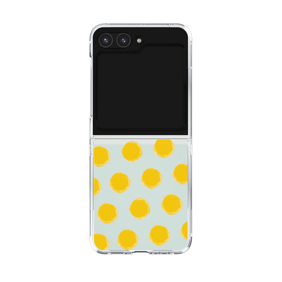 Clear Case［ Original - Favorite Color Polka Dots - Yellow ］
