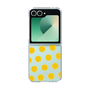Clear Case［ オリジナル - 推し色水玉 - イエロー ］