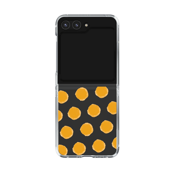 Clear Case［ Original - Favorite Color Polka Dots - Orange ］