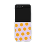 Clear Case［ Original - Favorite Color Polka Dots - Orange ］