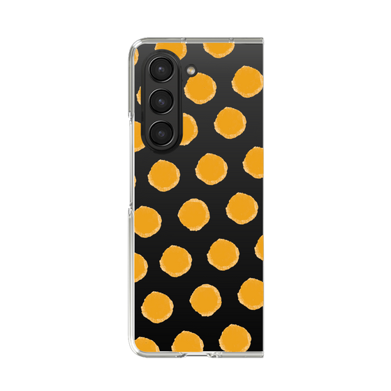 Clear Case［ Original - Favorite Color Polka Dots - Orange ］