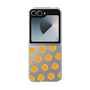Clear Case［ オリジナル - 推し色水玉 - Orange ］
