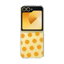 Clear Case［ オリジナル - 推し色水玉 - Orange ］
