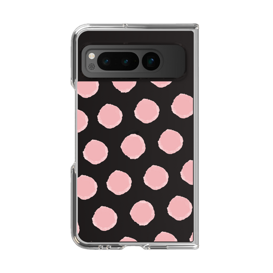 Clear Case［ Original - Favorite Color Polka Dots - Pink ］
