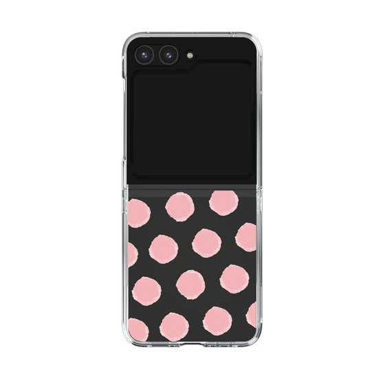 Clear Case［ Original - Favorite Color Polka Dots - Pink ］