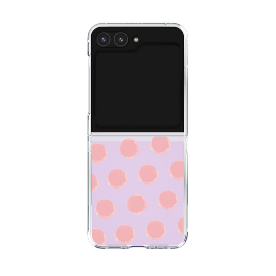 Clear Case［ Original - Favorite Color Polka Dots - Pink ］