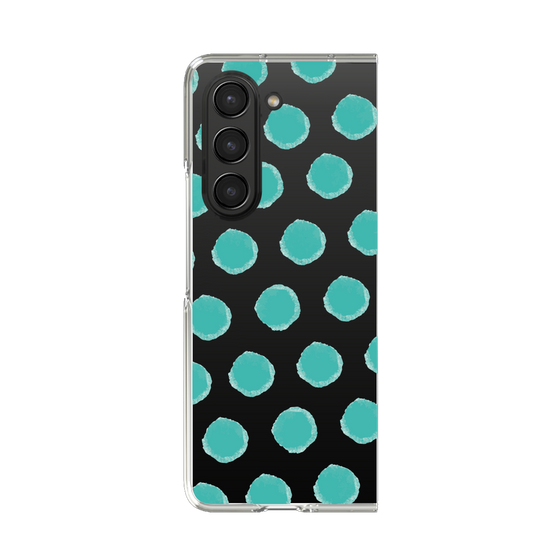 Clear Case［ Original - Favorite Color Polka Dots - Green ］