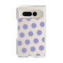 Clear Case［ Original - Favorite Color Polka Dots - Purple ］