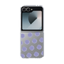 Clear Case［ オリジナル - 推し色水玉 - Purple ］