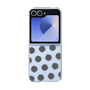 Clear Case［ オリジナル - 推し色水玉 - ブラック ］
