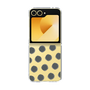 Clear Case［ オリジナル - 推し色水玉 - ブラック ］