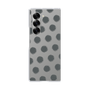 Clear Case［ オリジナル - 推し色水玉 - ブラック ］