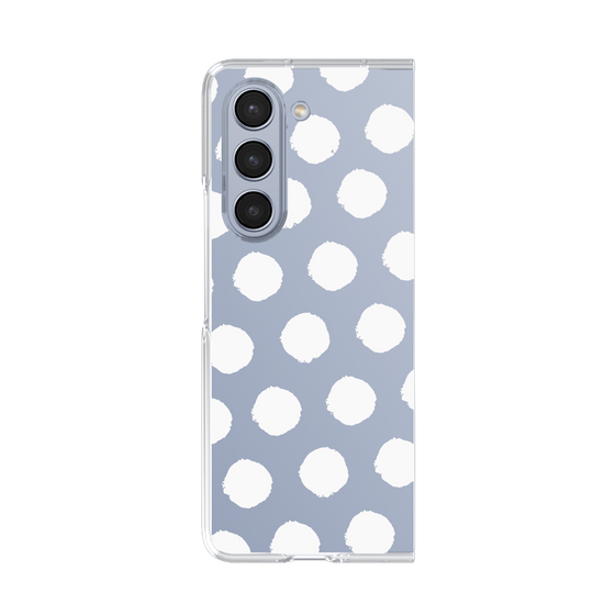 Clear Case［ Original - Favorite Color Polka Dots - White ］