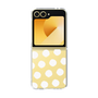 Clear Case［ オリジナル - 推し色水玉 - ホワイト ］
