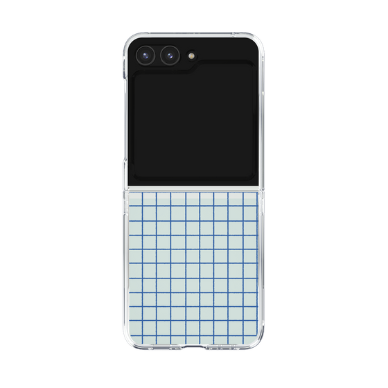 Clear Case［ Original - Favorite Color Check - Blue ］