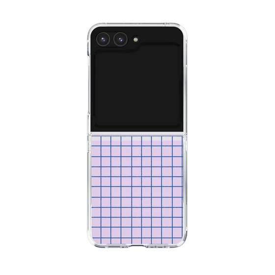 Clear Case［ Original - Favorite Color Check - Blue ］