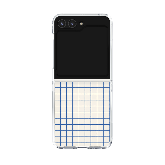Clear Case［ Original - Favorite Color Check - Blue ］