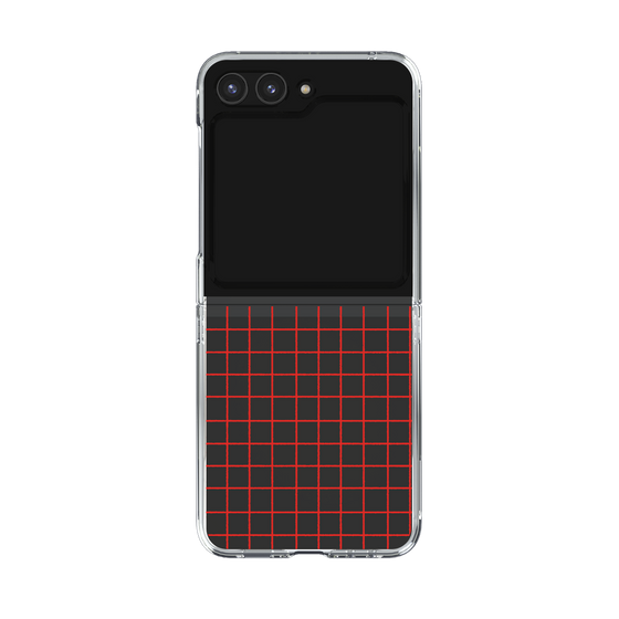 Clear Case［ Original - Favorite Color Check - Red ］
