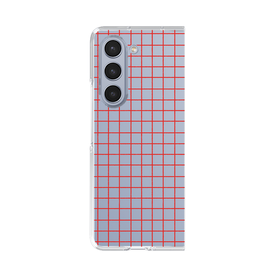 Clear Case［ Original - Favorite Color Check - Red ］
