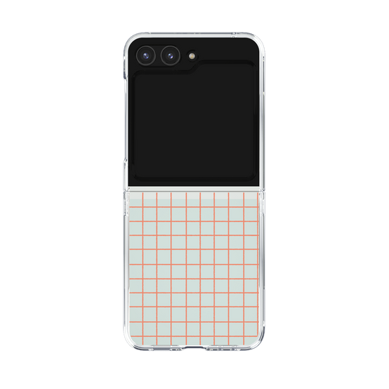 Clear Case［ Original - Favorite Color Check - Orange ］