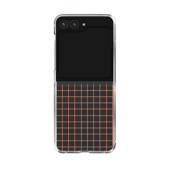 Clear Case［ Original - Favorite Color Check - Orange ］