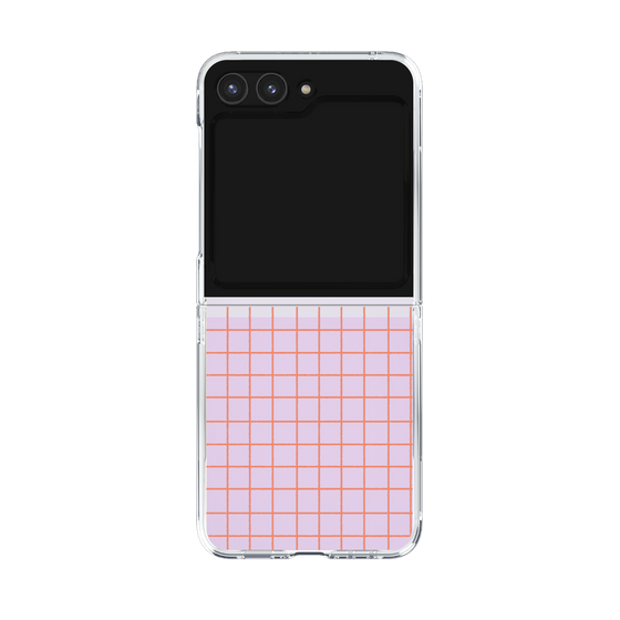 Clear Case［ Original - Favorite Color Check - Orange ］