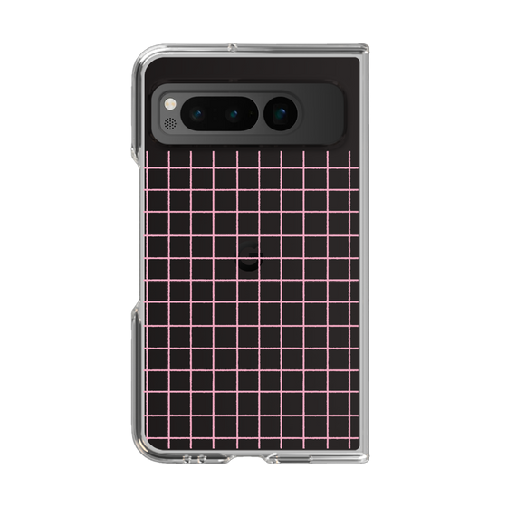 Clear Case［ Original - Favorite Color Check - Pink ］