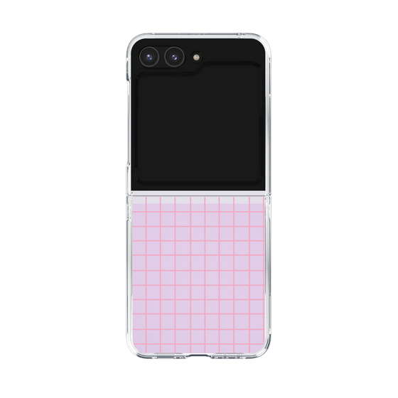 Clear Case［ Original - Favorite Color Check - Pink ］