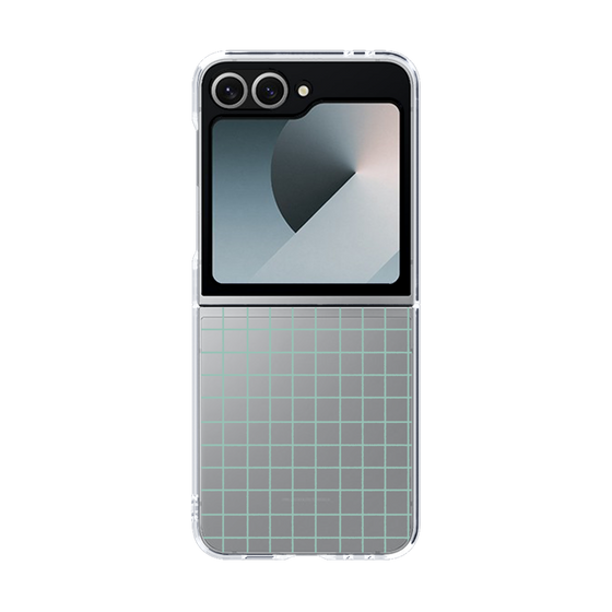 Clear Case［ オリジナル - 推し色チェック - Green ］