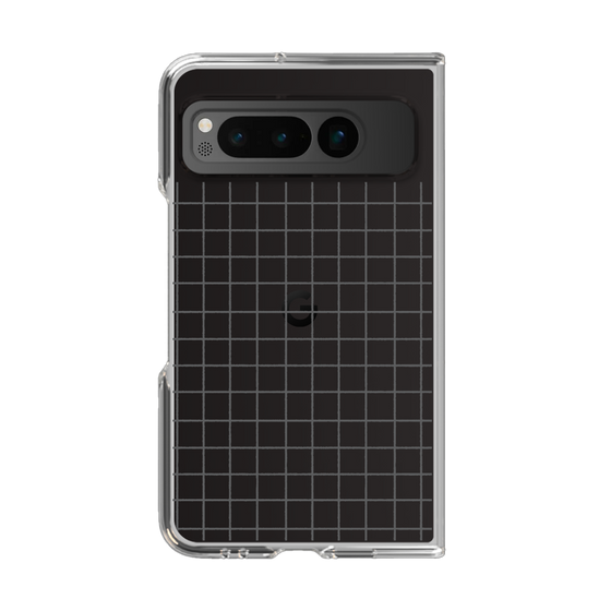 Clear Case［ Original - Favorite Color Check - Black ］