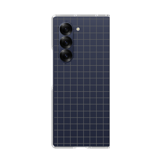 Clear Case［ オリジナル - 推し色チェック - ブラック ］