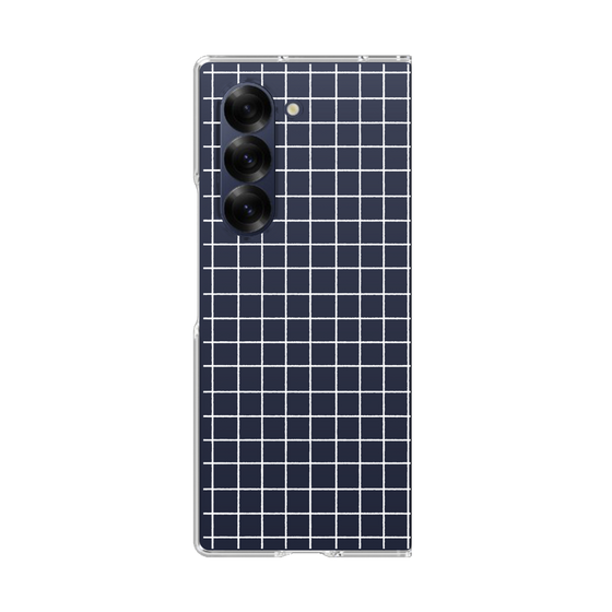 Clear Case［ オリジナル - 推し色チェック - ホワイト ］