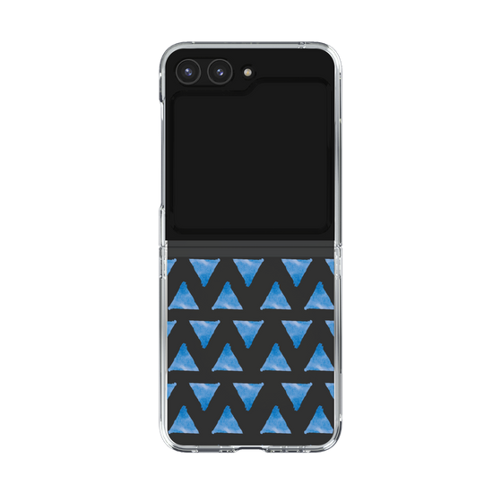 Clear Case［ Original - Favorite Color Triangle - Blue ］