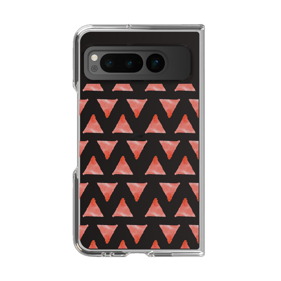 Clear Case［ Original - Favorite Color Triangle - Red ］