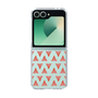 Clear Case［ オリジナル - 推し色三角 - レッド ］