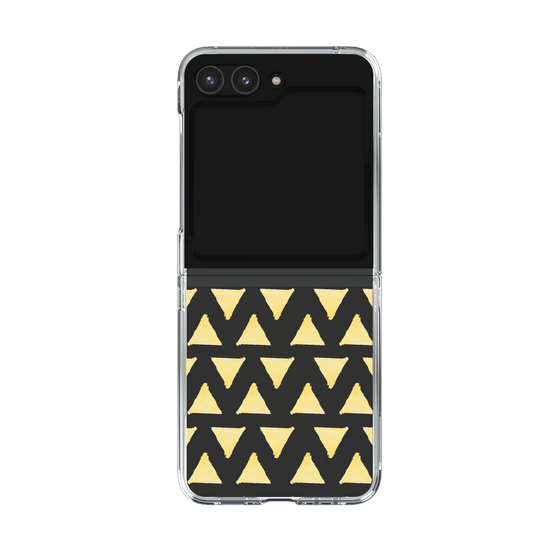 Clear Case［ Original - Favorite Color Triangle - Yellow ］