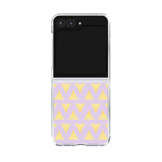 Clear Case［ Original - Favorite Color Triangle - Yellow ］