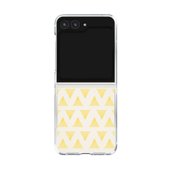 Clear Case［ Original - Favorite Color Triangle - Yellow ］